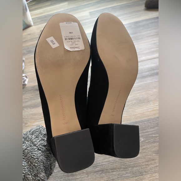 Brand new black Rebecca Minkoff heal shoes black size 10 - Picture 4 of 4